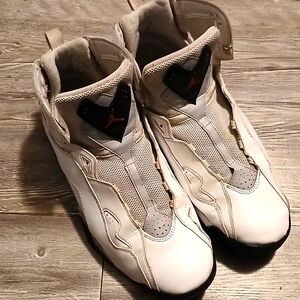 Size 14 - Jordan True Flight White Black Cement Gray ⚫️⚪️🔴